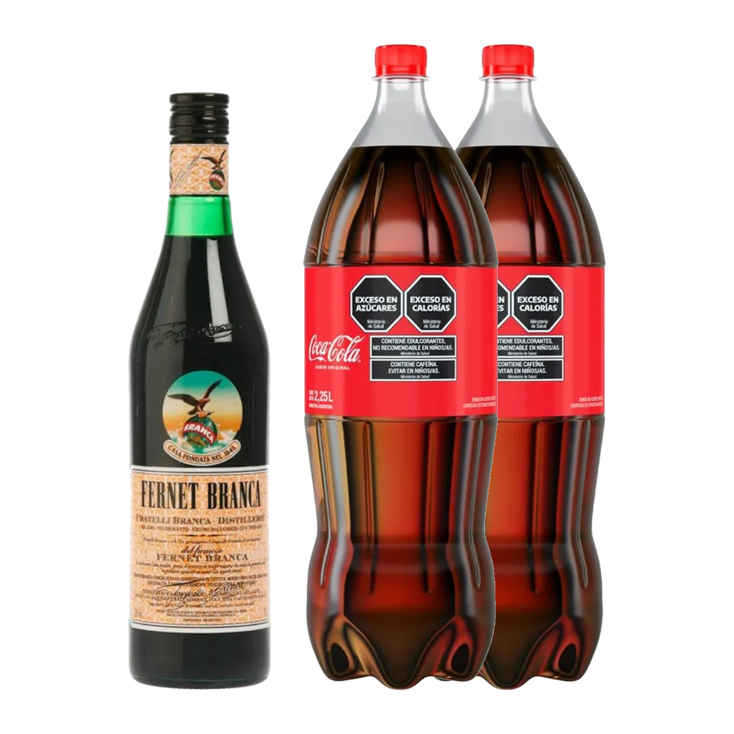 Combo Fernet con Coca