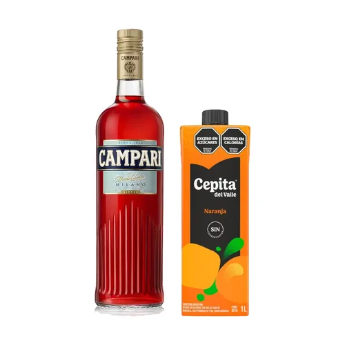 Campari con jugo