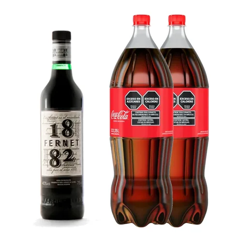 Fernet 1882 con Coca