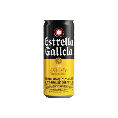 Estrella Galicia Sin Gluten lata
